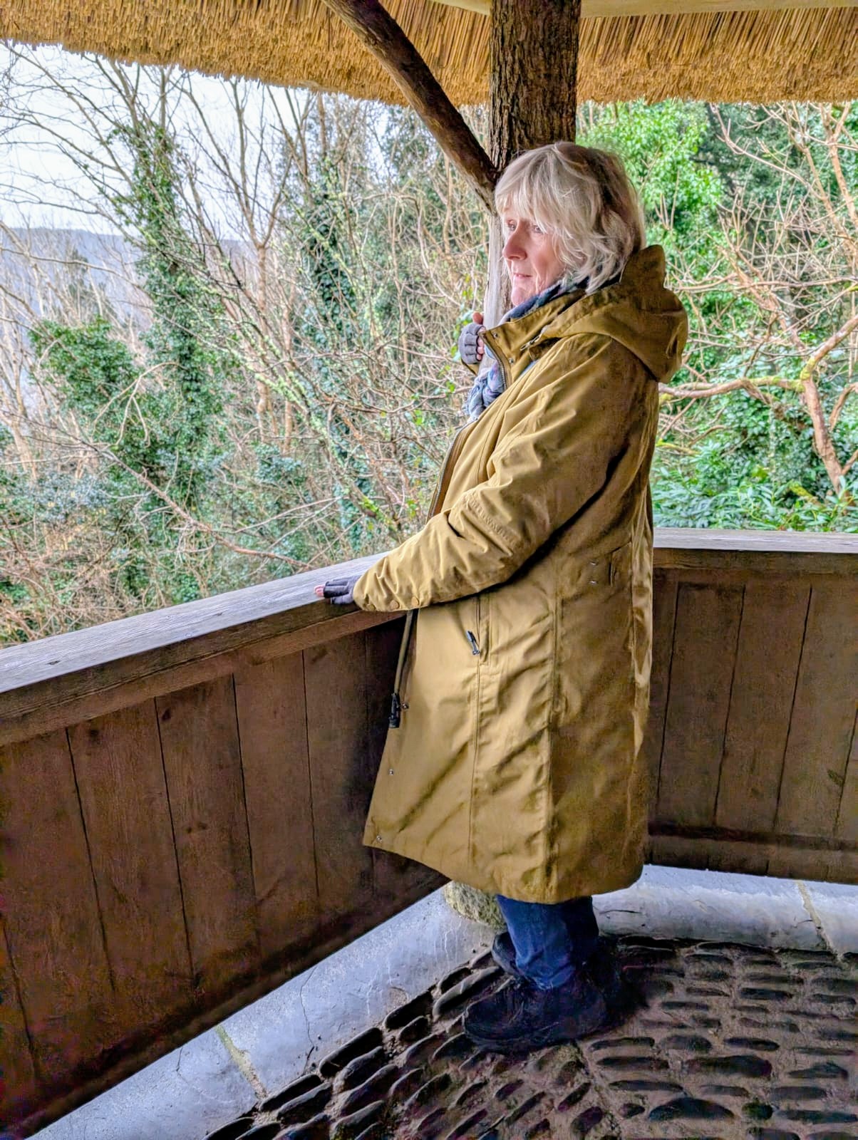 Anne Luckins, potter at Always Pottery, Ballasalla